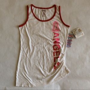 C Candy Girls Junior 10/12 Angels Tank Top NWT